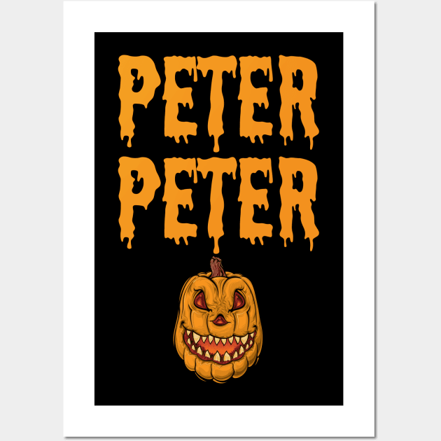 Peter Peter Pumpkin Eater Costume Wall Art by finedesigns